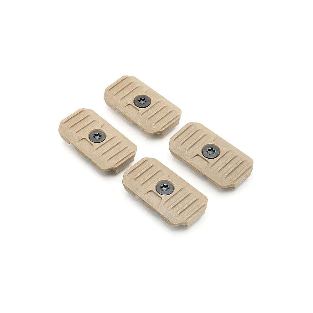 Parts Strike Industries 4.50" AR CM RAIL COVERS SHORT FDE 2PC/SET